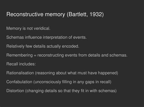what is confabulation in reconstructive memory