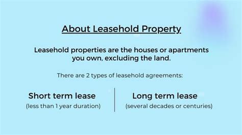 what is considered a long leasehold