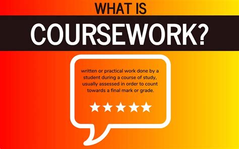what is considered coursework