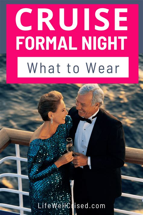 What Cruise Clothing To Wear On Formal Night For Families