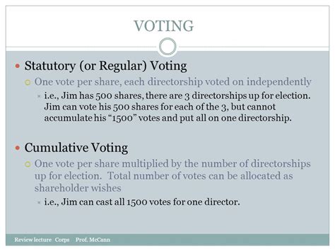 what is considered statutory voting quizlet