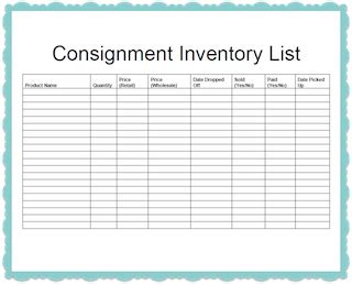 What Is Consignment List