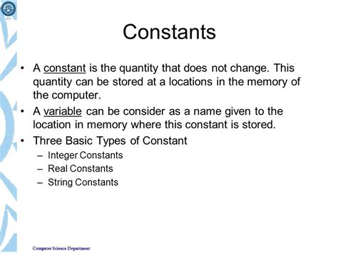 what is constant in computer with example