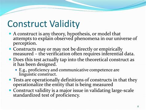 what is construct validity in psychology