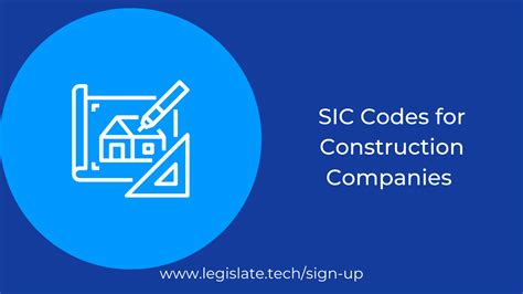 what is construction sic code