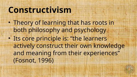 what is constructivist theory in teaching social studies