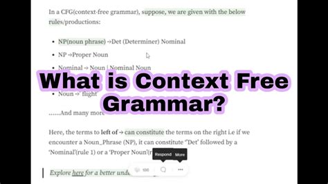 what is context free grammar in flat