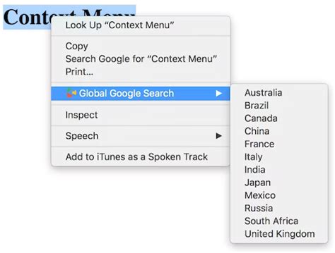 What Is Context Menu In Chrome