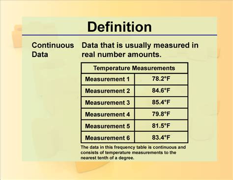 what is continuous data simple definition