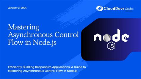 What Is Control Flow Function In Node Js