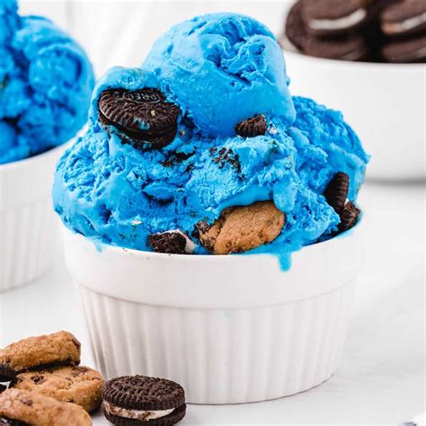 what is cookie monster ice cream flavor