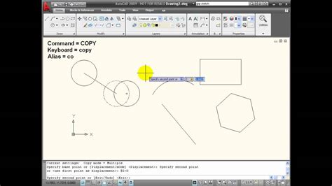What Is Copy Command In Autocad