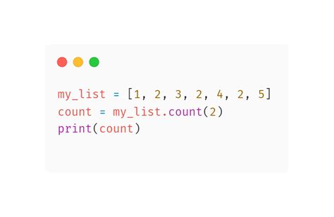 what is count function in python programming