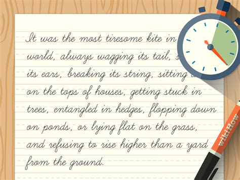 what is cursive handwriting examples