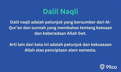 what is dalil aqli