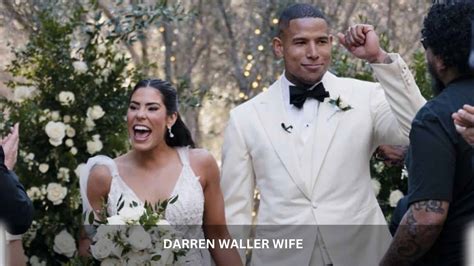 what is darren waller's wife's ethnicity