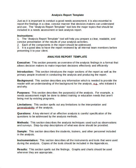 what is data analysis in report writing