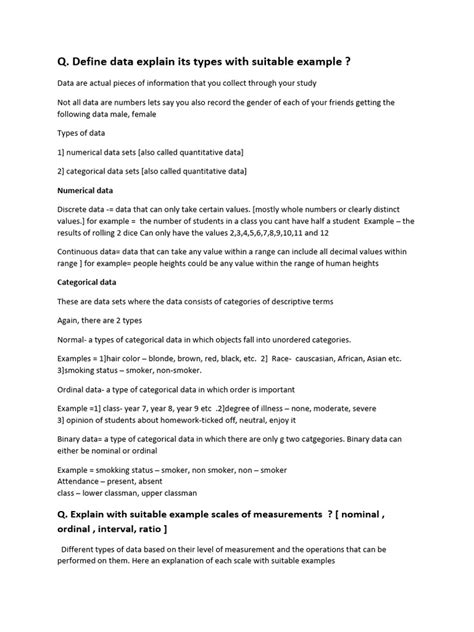 what is data explain its types with suitable example