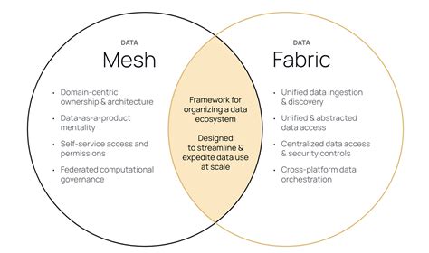 What Is Data Mesh And Data Fabric