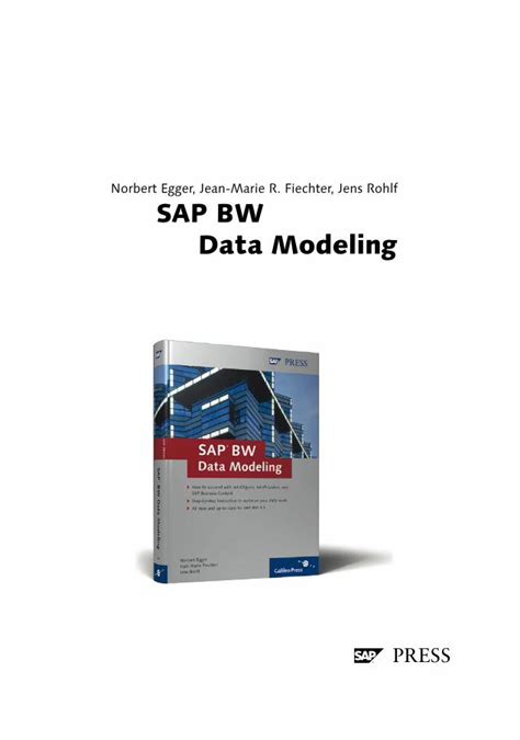 What Is Data Modeling In Sap Bw