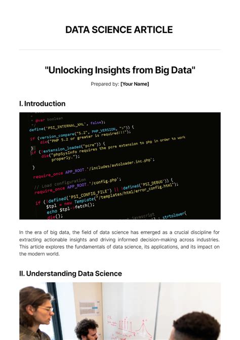 what is data science article