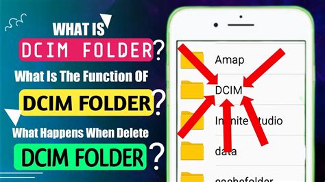 what is dcim folder