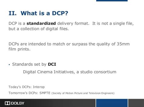 what is dcp in it