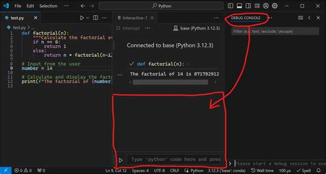 what is debug console in vscode