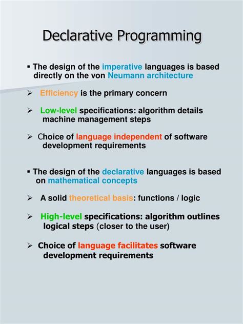what is declarative approach in programming