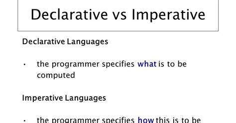 what is declarative programming in java