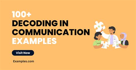 What Is Decoding In Communication Example