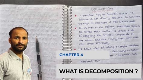 what is decomposition in computer science class 11