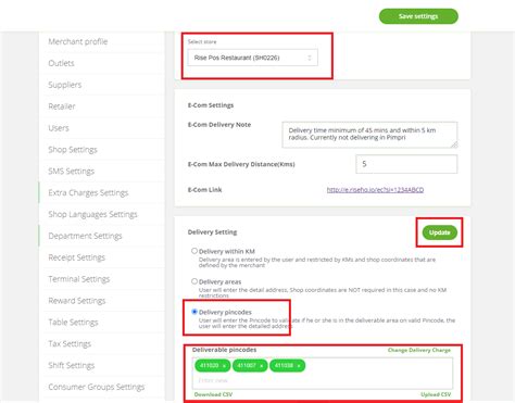 what is delivery pin code