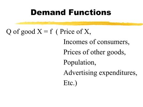what is demand and its function