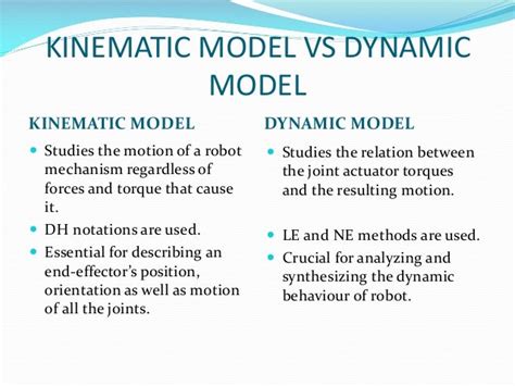 what is difference between kinematics and dynamics