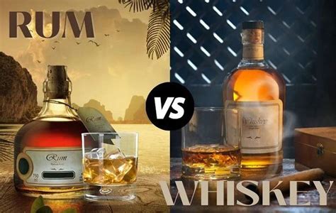 What Is Difference Rum And Whiskey