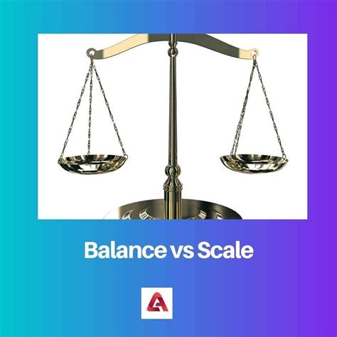 What Is Difference Scale And Balance