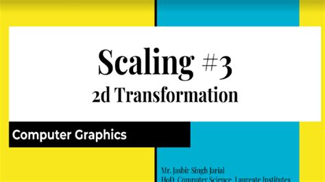 what is differential scaling in computer graphics