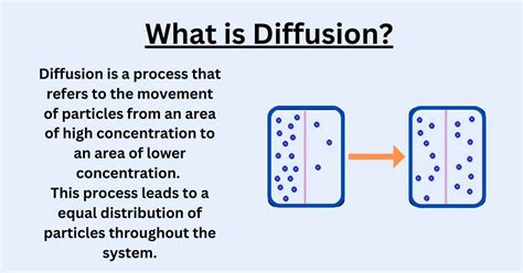 what is diffusion give an example class 9
