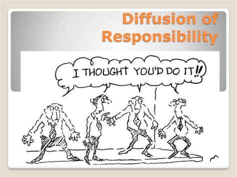 what is diffusion of responsibility