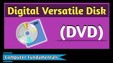 what is digital versatile disk in computer
