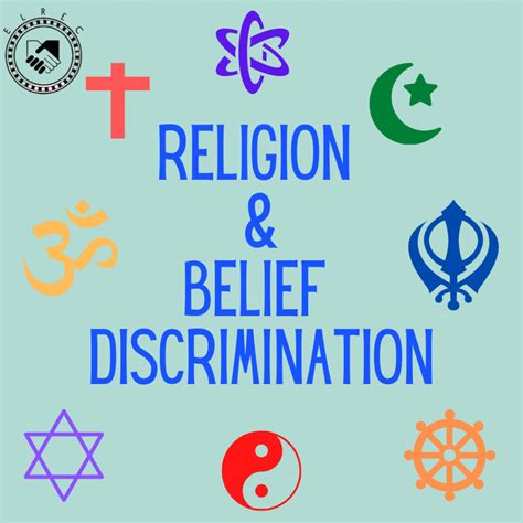 what is discrimination against religions called