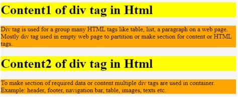 what is div in html