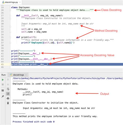 what is docstring in python examples