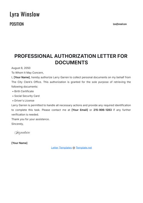 What Is Document Authorisation