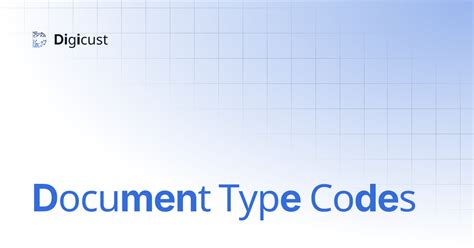 what is document type code