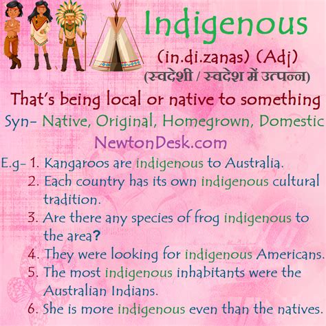 what is does indigenous mean