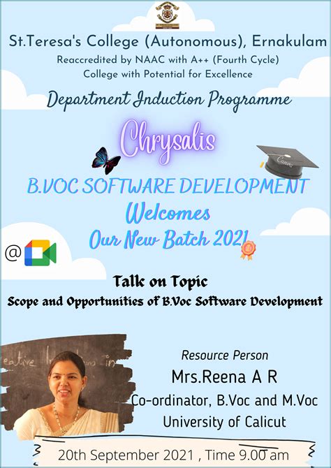 what is done in induction program in college