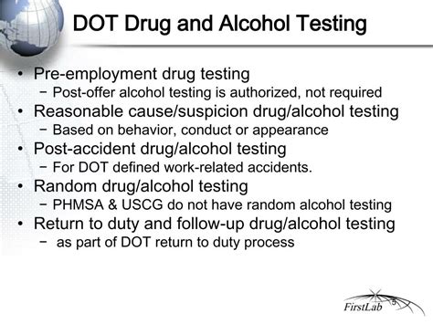 What Is Dot Alcohol Testing
