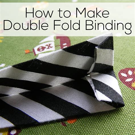 What Is Double Fold Binding